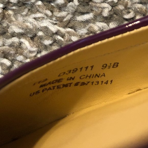 NWT LuLaRoe Jill Purple Skirt with Cole Haan Purple Wedges Size Small and 9.5B - Picture 9 of 12